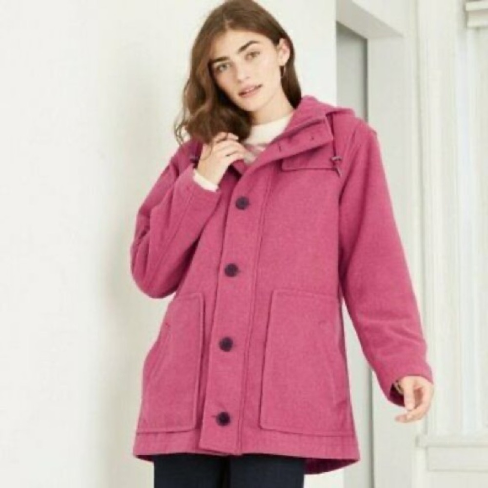A New Day Sweet Rose Hooded Coat